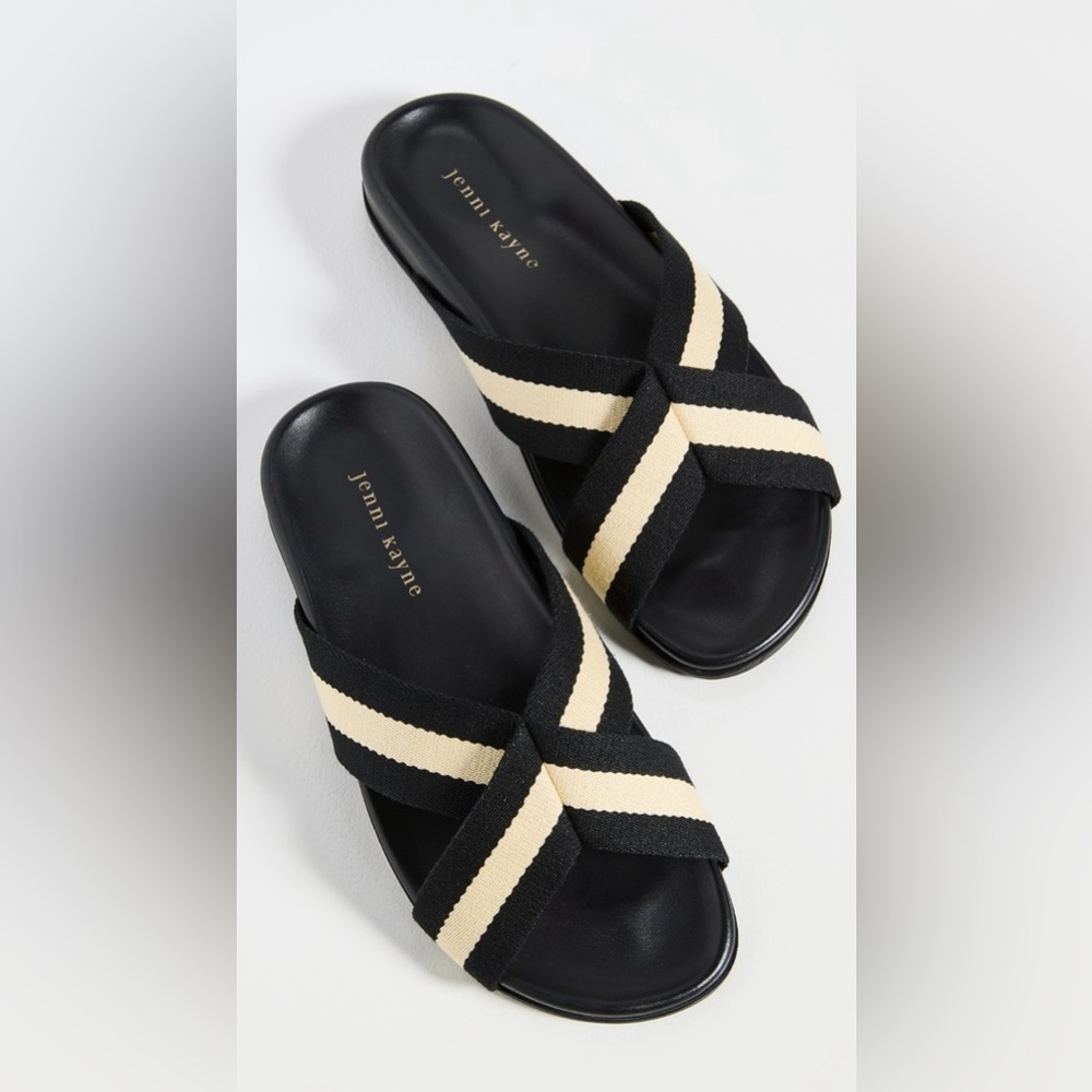 Jenni Kayne Cotton Crossover Sandals